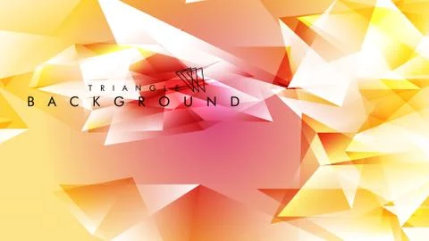 Abstract vector triangle background for use in design in eps 10 Illustrazione stock