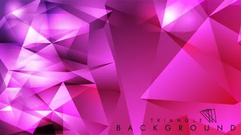 Abstract vector triangle background for use in design in eps 10 스톡 일러스트