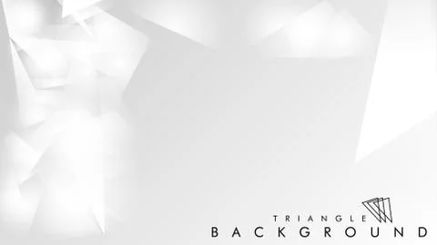 Abstract vector triangle background for use in design in eps 10 Stock Illustration