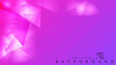 Abstract vector triangle background for use in design in eps 10 Stock Illustration