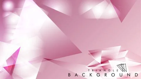 Abstract vector triangle background for use in design in eps 10 Stock Illustration