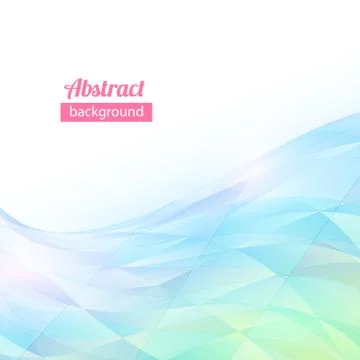 Abstract vector triangle flow background with space for your text Stock Illustration