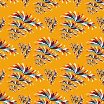 Abstract vector tribal ethnic background pattern Stock Illustration