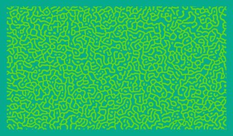 Abstract Vector Turing Background Pattern. Purple Colorful Organic Curved Line Illustrazione stock