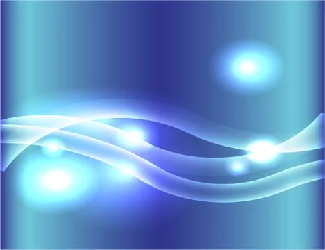 Abstract Vector Wave Stock Illustration