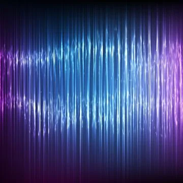 Abstract vector wave mesh background. Point cloud array. Chaotic light waves. Illustrazione stock