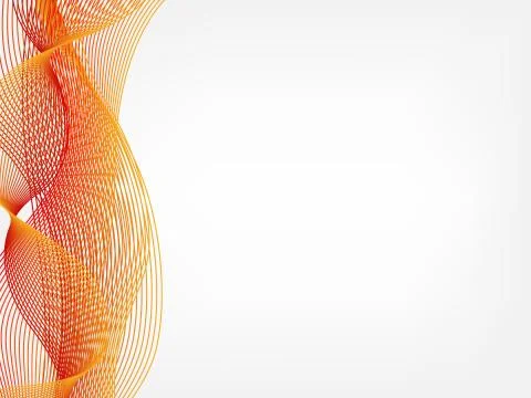 Abstract vector waved line background Illustrazione stock