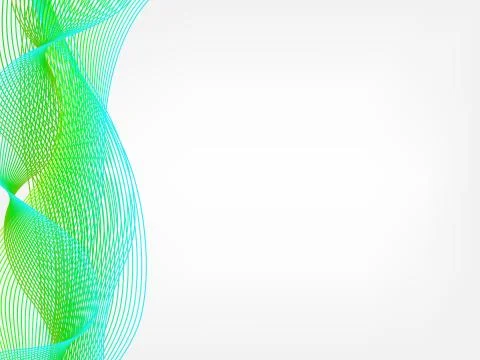 Abstract vector waved line background Illustrazione stock
