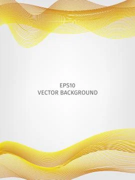 Abstract vector waved line background Illustrazione stock