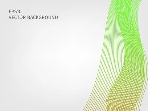 Abstract vector waved line background 스톡 일러스트