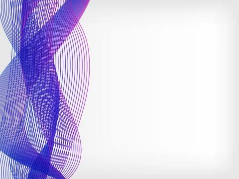 Abstract vector waved line background 스톡 일러스트