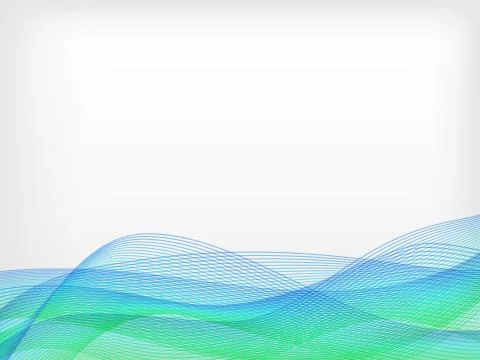 Abstract vector waved line background 스톡 일러스트