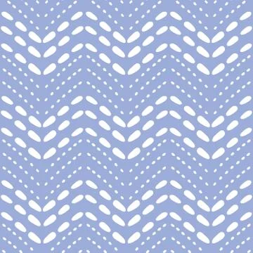 Abstract vector wavy dotted chevron seamless pattern background. 스톡 일러스트