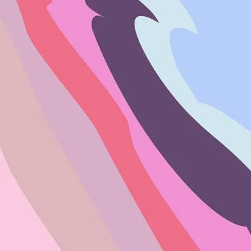 Abstract vector wavy texture background in trendy bright pale shades of Stock Illustration