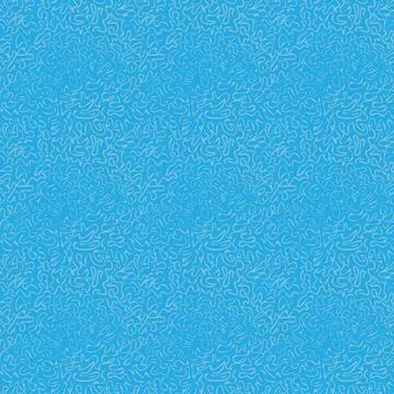 Abstract vermicular seamless vector pattern in blue Stock Illustration