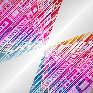 Abstract versicolor background. vector. Stock Illustration