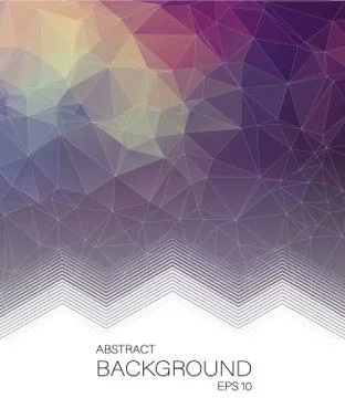 Abstract Vertical 2D geometric background Stock Illustration