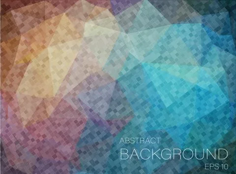 Abstract Vertical 2D geometric background Stock Illustration