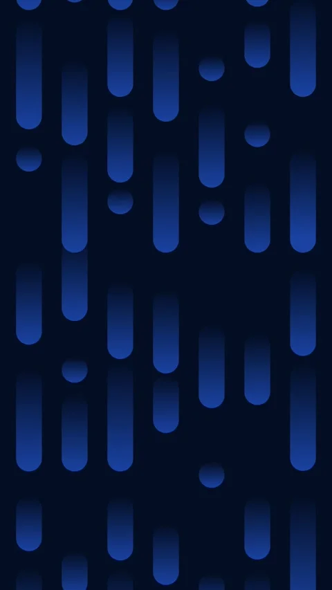 Abstract vertical background animation of blue liquid descending in darknes Stock Footage 316694777