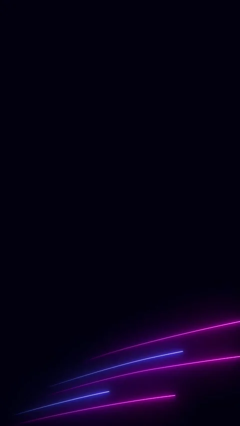 Abstract vertical background animation neon curved lines blue and pink Stock Footage 320918398