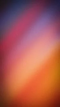 Abstract vertical background with a grainy texture and a soft blur of orang.. Stock Photos