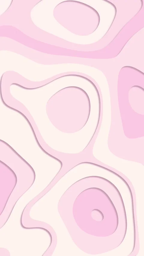 Abstract vertical background with morphing shapes in pastel pink gradient Stock Footage 320913465