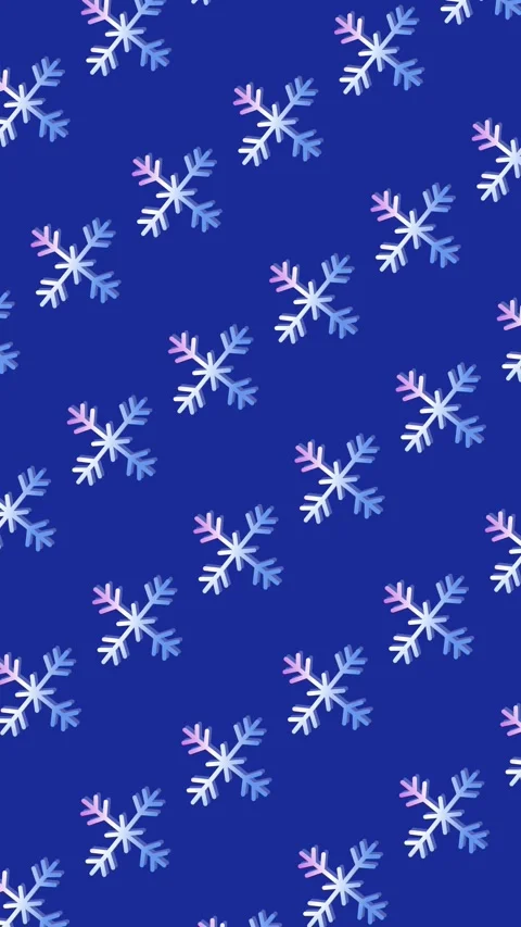 Abstract vertical background with seamless pattern of winter snowflakes icons Stock Footage 325832056