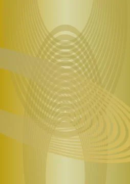 Abstract vertical background with uneven distributed yellow oval elements in Stock Illustration