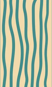 Abstract vertical background of wavy simple lines Stock Illustration