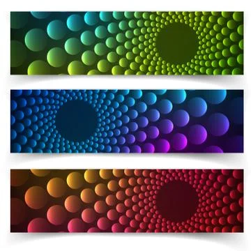 Abstract vertical banner with forms of empty frames for your www design 스톡 일러스트