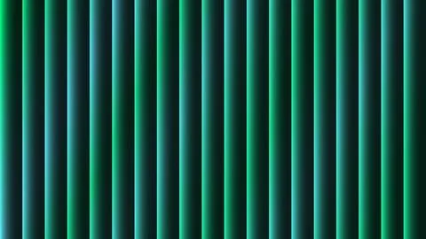 Abstract Vertical Blinds Background with Blue and Green Gradient Neon Light Stock Illustration
