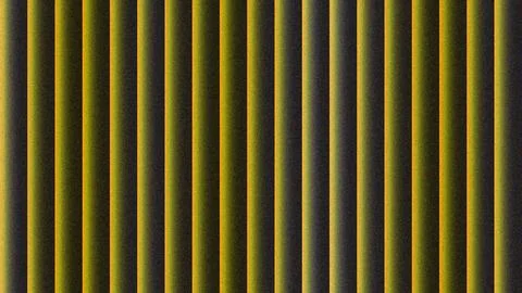 Abstract Vertical Blinds Background with Golden Light Shadows and Highlights Stock Illustration