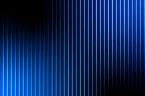 Abstract vertical blue light lines on dark background vector Stock Illustration