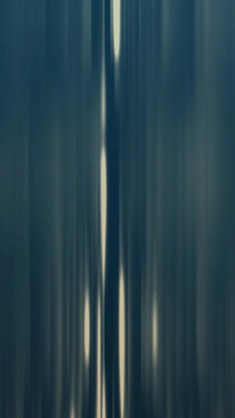 Abstract vertical blue lines with blurred effect. 2d animation Stock Footage 341801990