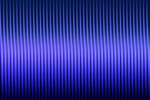 Abstract vertical blue lines with gradient lighting illustration Illustrazione stock