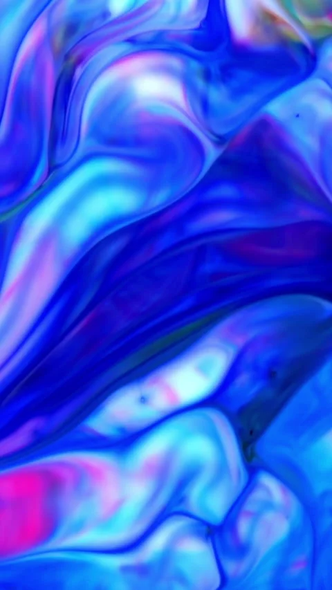 Abstract Vertical Colorful Imaginary Paint Spreads Background 6 Stock Footage 306267358