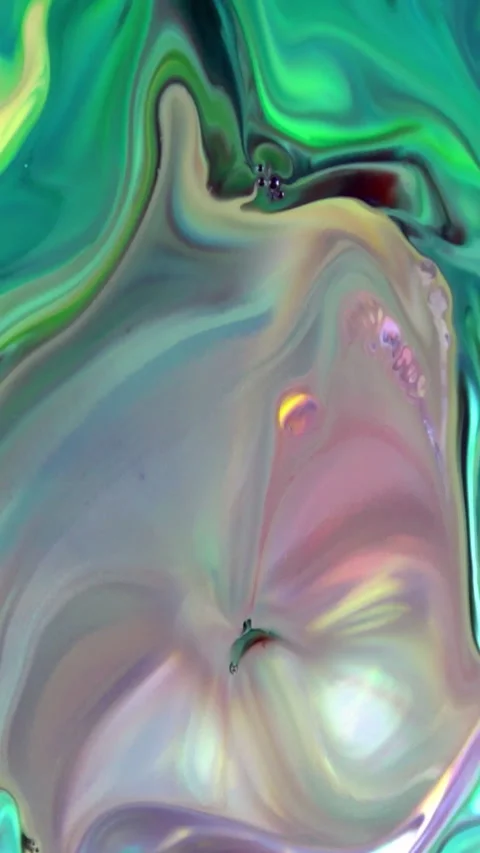 Abstract Vertical Colorful Imaginary Paint Spreads Background 5 Stock Footage 306292646