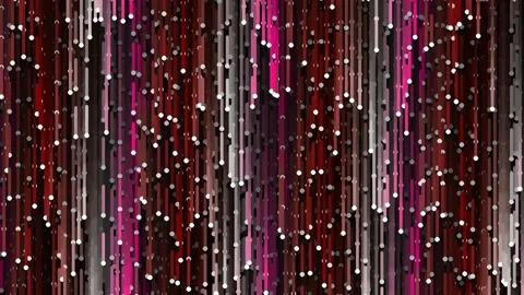 Abstract vertical falling lines background equalizer digital wave pattern Stock Footage 341059255