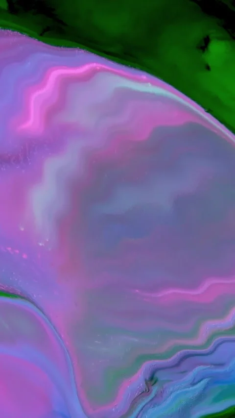 Abstract Vertical Fluid Shapes Mix and Spreads in Harmony Background 23 Stock Footage 306276954