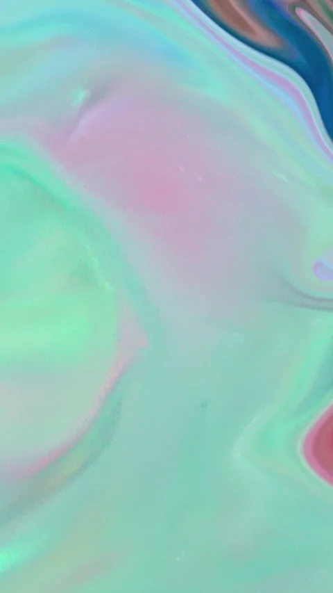 Abstract Vertical Fluid Shapes Mix and Spreads in Harmony Background 37 Stock Footage 306278699