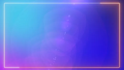Abstract vertical frame neon drawing lines animation. Glowing in magenta col Stock Footage 246679386