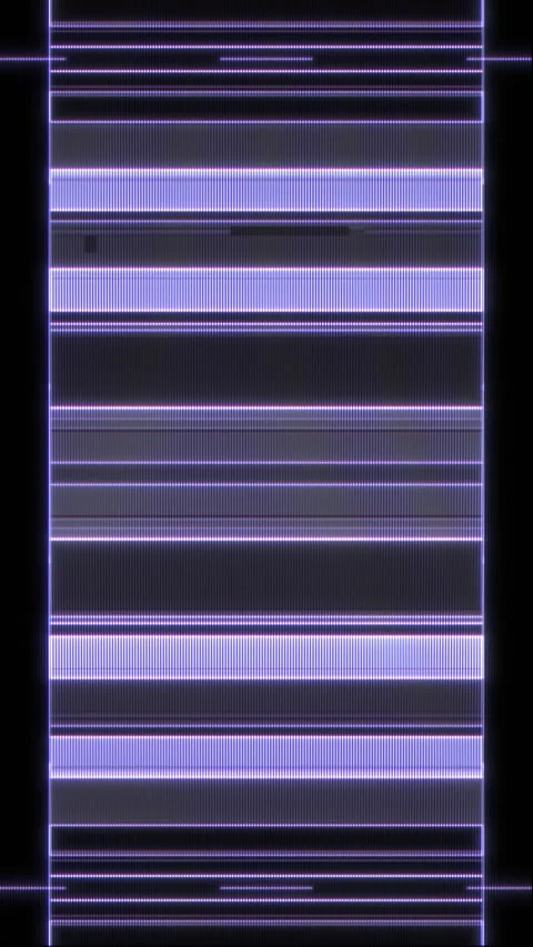 Abstract Vertical Glitch Background with Purple Horizontal Banding Stock Footage 331993627