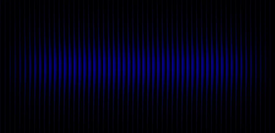 Abstract Vertical Glow Pattern with Symmetrical Gradient on Black Background Illustrazione stock
