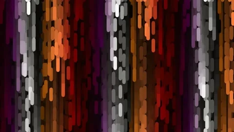Abstract vertical gradient background with vibrant colorful streaks and dig.. Stock Footage 342204923