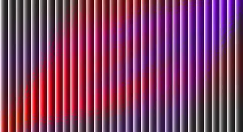 Abstract Vertical Gradient Blinds with Textured Red and Purple Hues Stock Illustration