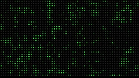 Abstract vertical gradient halftone.Grunge halftone black and white dots te.. Stock Footage 309070730
