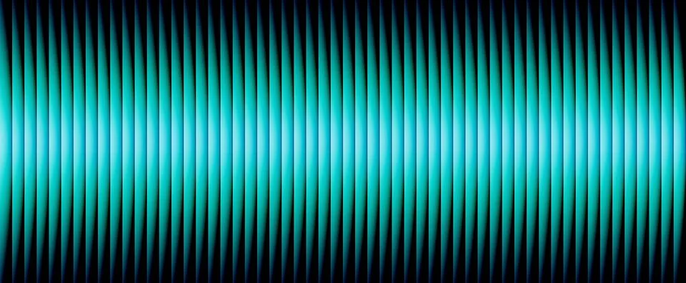 Abstract Vertical Gradient Pattern with Symmetrical Glow and Optical Depth Illustrazione stock