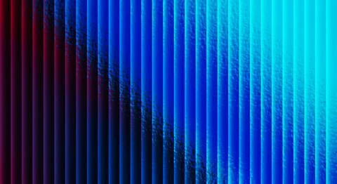 Abstract Vertical Gradient: Red to Cyan Bars with Textured Digital Glitch a.. Stock Illustration