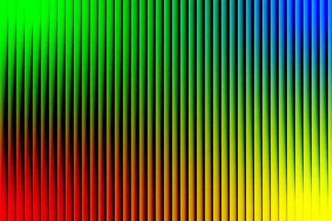 Abstract Vertical Gradient Stripes With Shadow Effect Stock Illustration