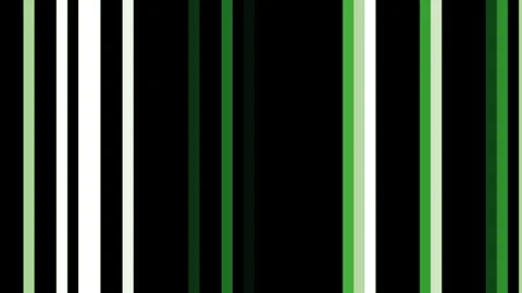 Abstract Vertical Green Black Striped Digital Pattern Design Stock Footage 331897945